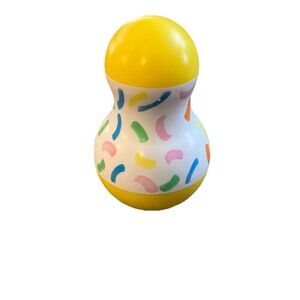 Lovevery Senser Play  5-6m Baby Toy Tummy Time Wobbler Yellow Colorful